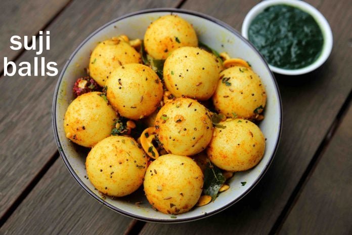 Sooji Balls Recipe